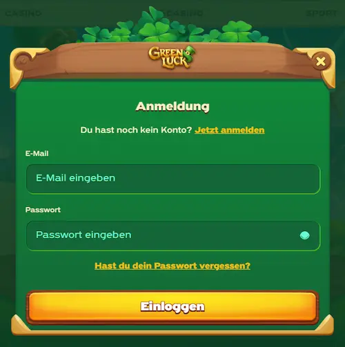 GreenLuck Casino Deutschland GreenLuck Casino login