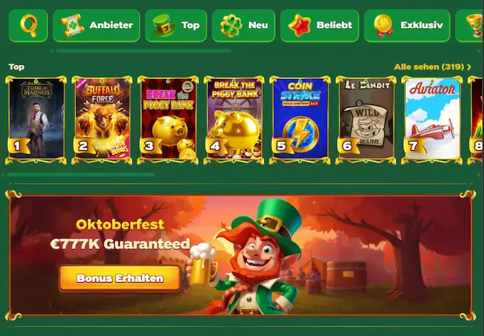 GreenLuck Casino Deutschland GreenLuck Spiele games