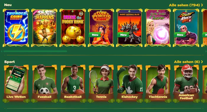 GreenLuck Casino Deutschland GreenLuck Spiele new